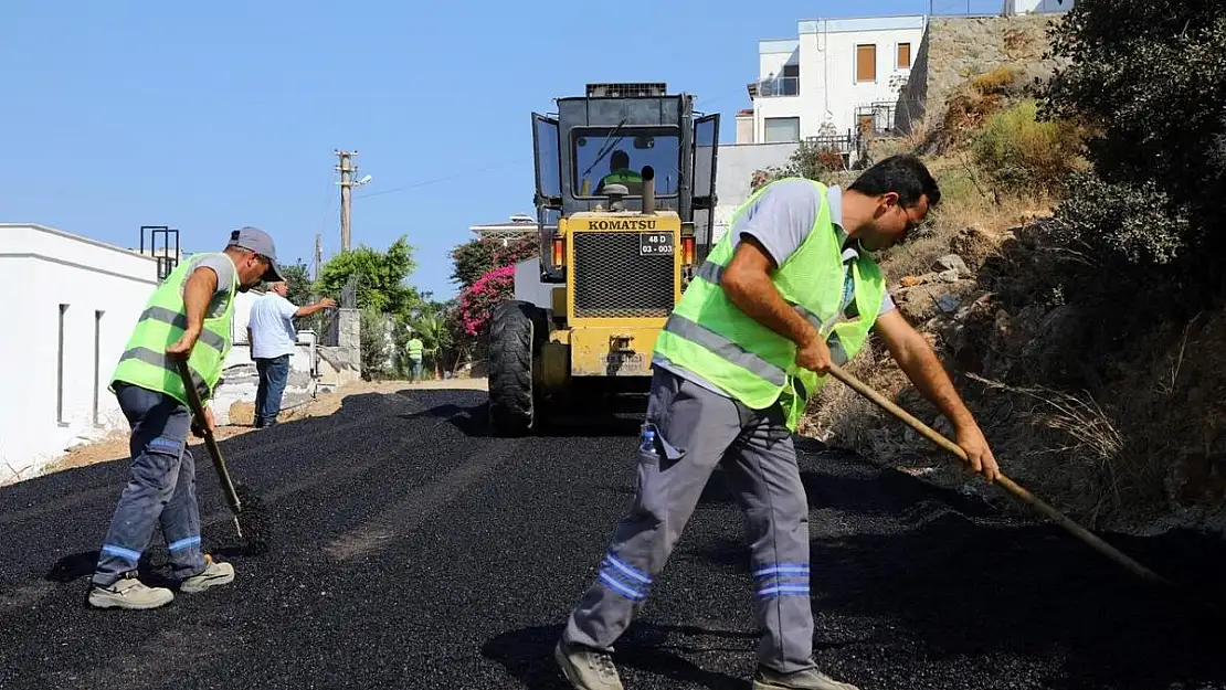Bodrum Genelinde Fen İşleri Çalışmaları