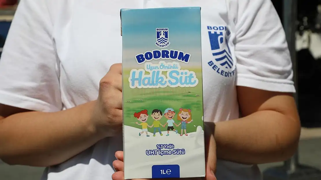 Bodrum Halk Süt Dağıtımı Sürüyor