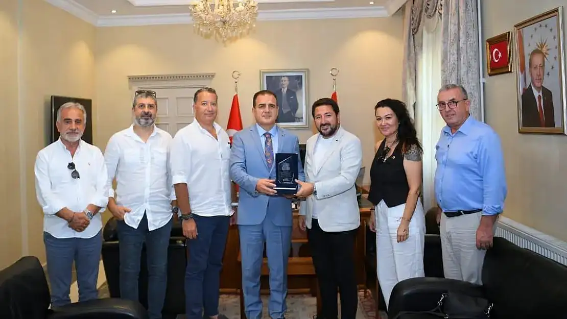 Bodrum İş İnsanları Derneğinden Muğla Valisi ve MBB Başkanına Ziyaret