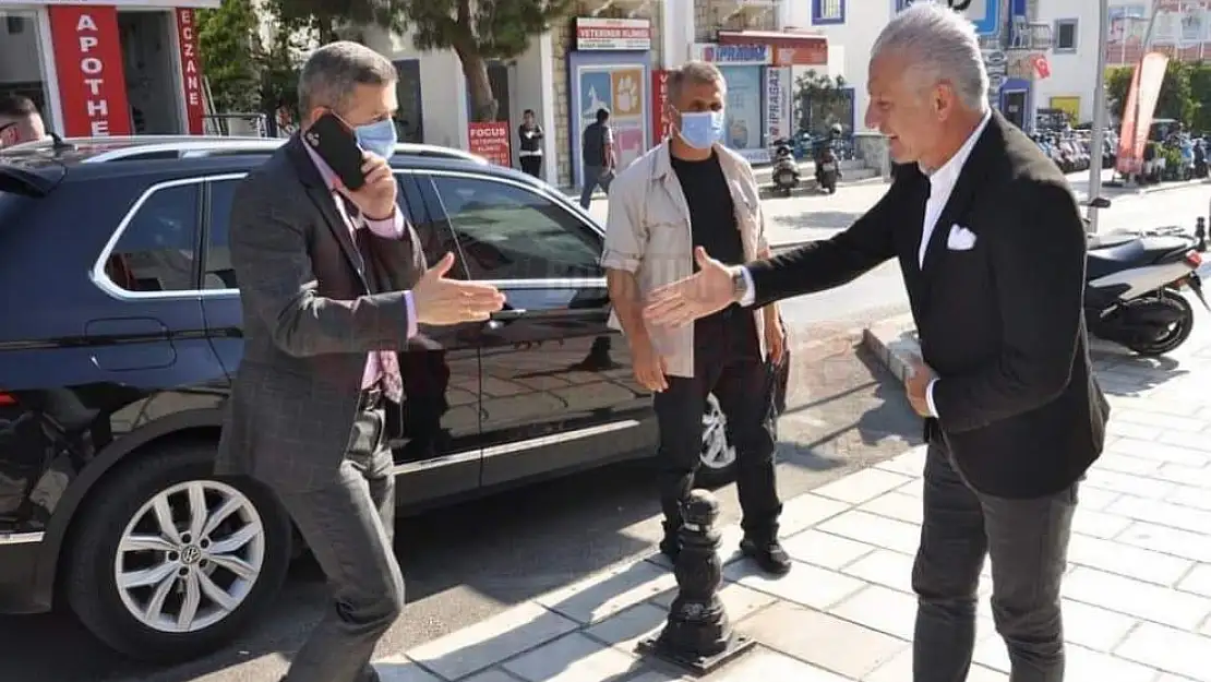 Bodrum Kaymakamı MHP İlçe Başkanlığını Ziyaret Etti