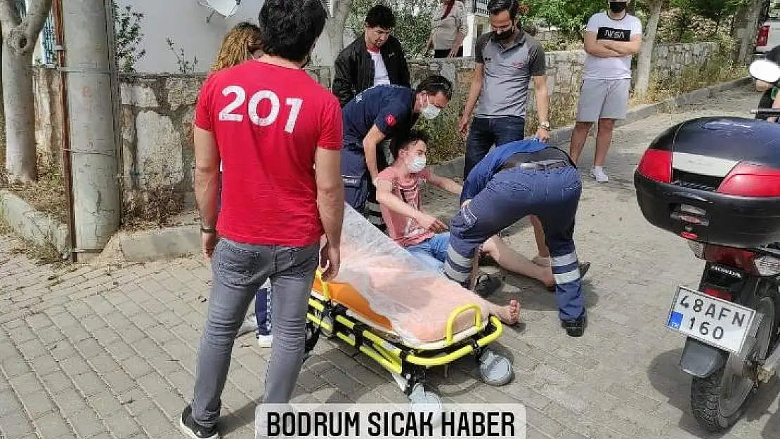 Bodrum Konacık' da Yaralanmalı Kaza