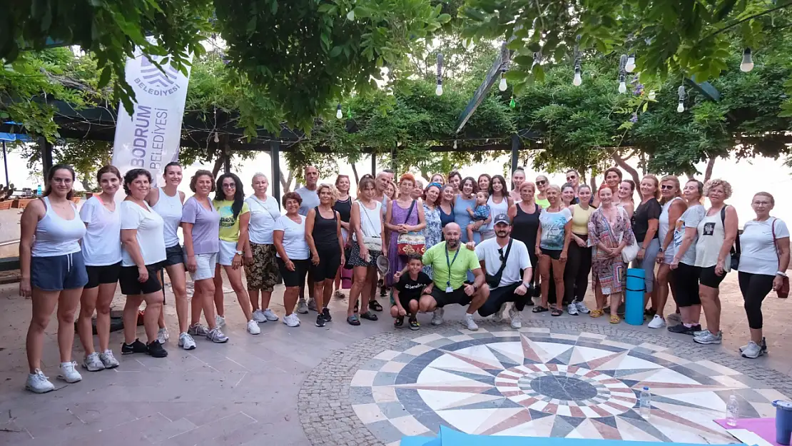 Bodrum'la nefes al etkinliği sürüyor
