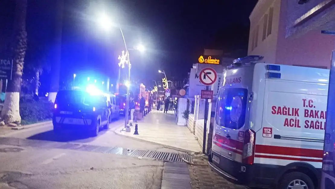 Bodrum Merkezde Çıkan Yangın Maddi Hasarla Atlatıldı