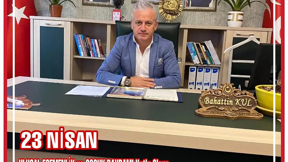 Bodrum MHP İlçe Başkanının 23 Nisan Kutlaması