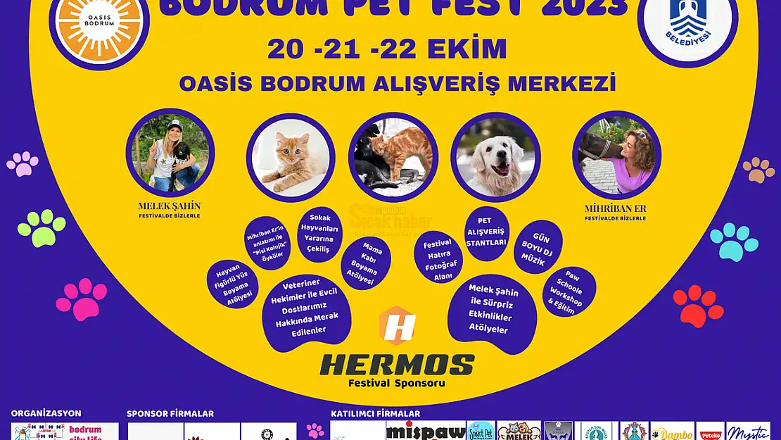 Bodrum Pet Festivali Başlıyor