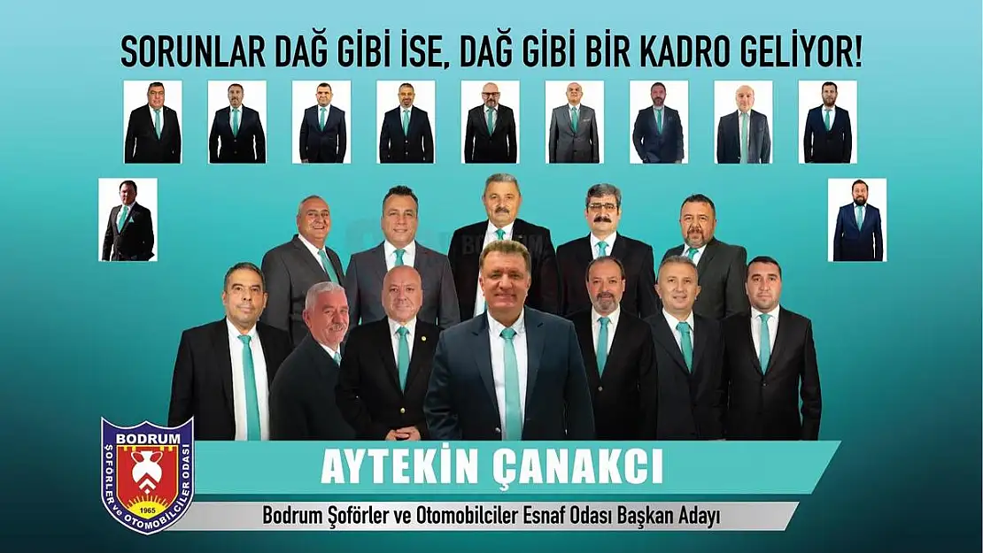 Bodrum Şoförler ve Otomobilciler Odası seçimlerine doğru