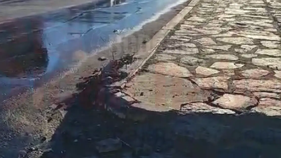 Bodrum Sokaklarına Kanalizasyon Suları Taştı