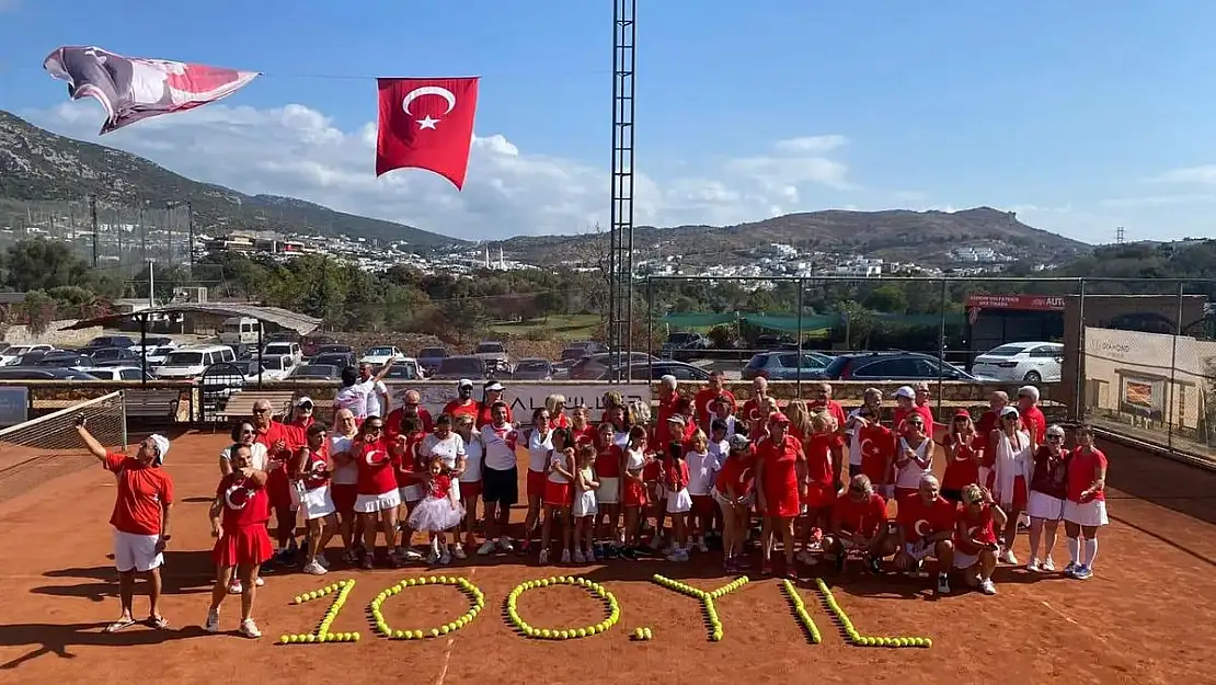 Bodrum Tenisinde 100. Yıl Coşkusu