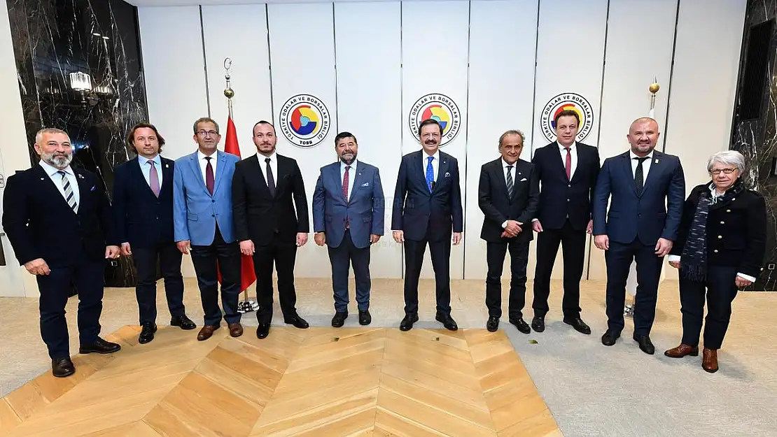 Bodrum Ticaret Odasından TOBB Başkanına Ziyaret