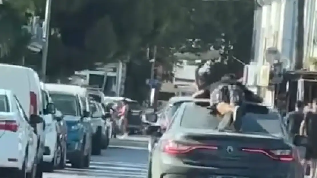 Bodrum Trafiğinde Bu Da Oldu!