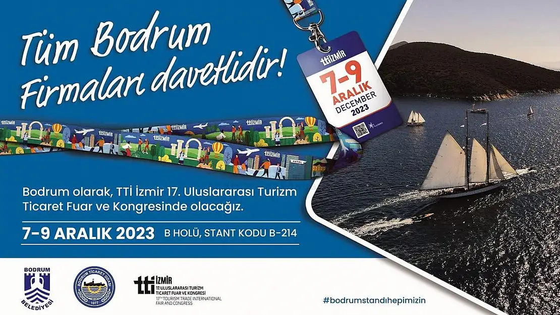 Bodrum, TTI İzmir Fuarında  Yerini Alıyor