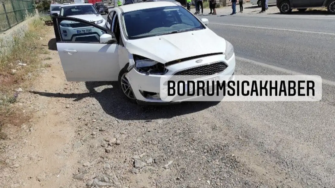 Bodrum-Yalıkavak yolunda zincirleme kaza