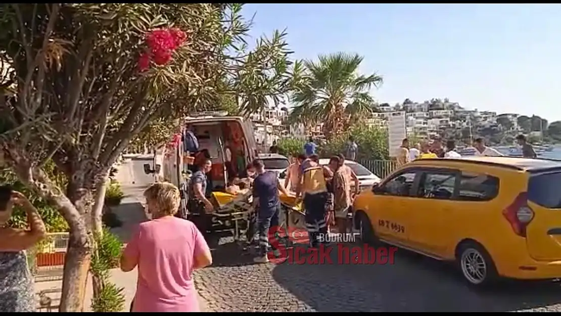 Bodrum'da 1 Kişi Boğulma Tehlikesi Yaşadı!