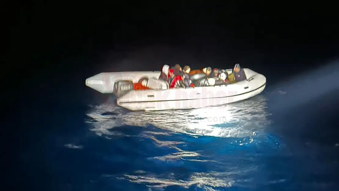 Bodrum'da 14 Düzensiz Göçmen Yakalandı