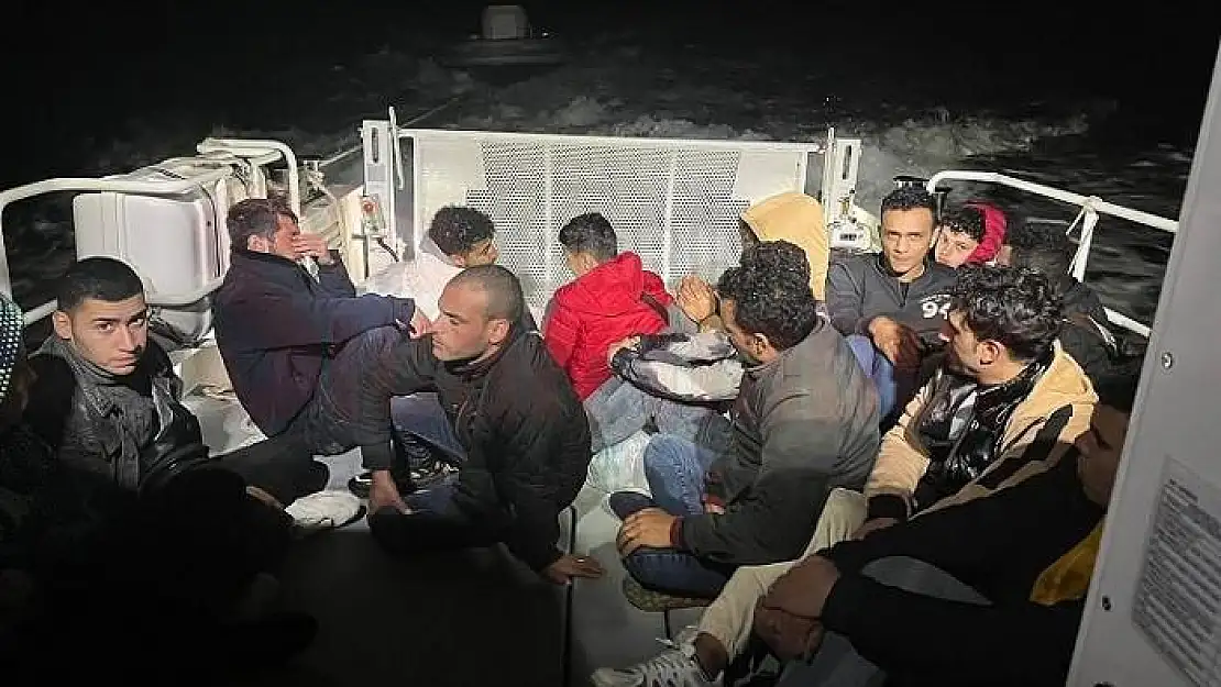 Bodrum'da 17 Düzensiz Göçmen Yakalandı