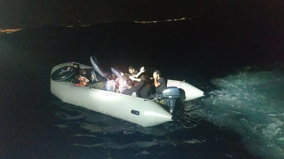 Bodrum'da 22 Düzensiz Göçmen Yakalandı
