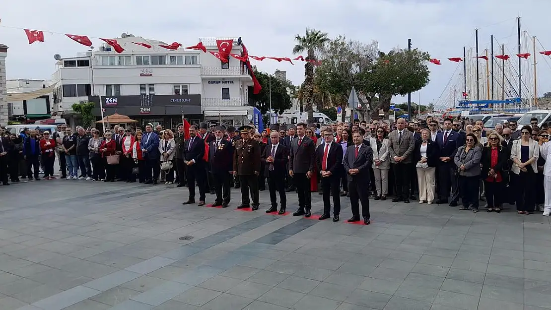Bodrum'da 23 Nisan Kutlamaları Törenle Başladı