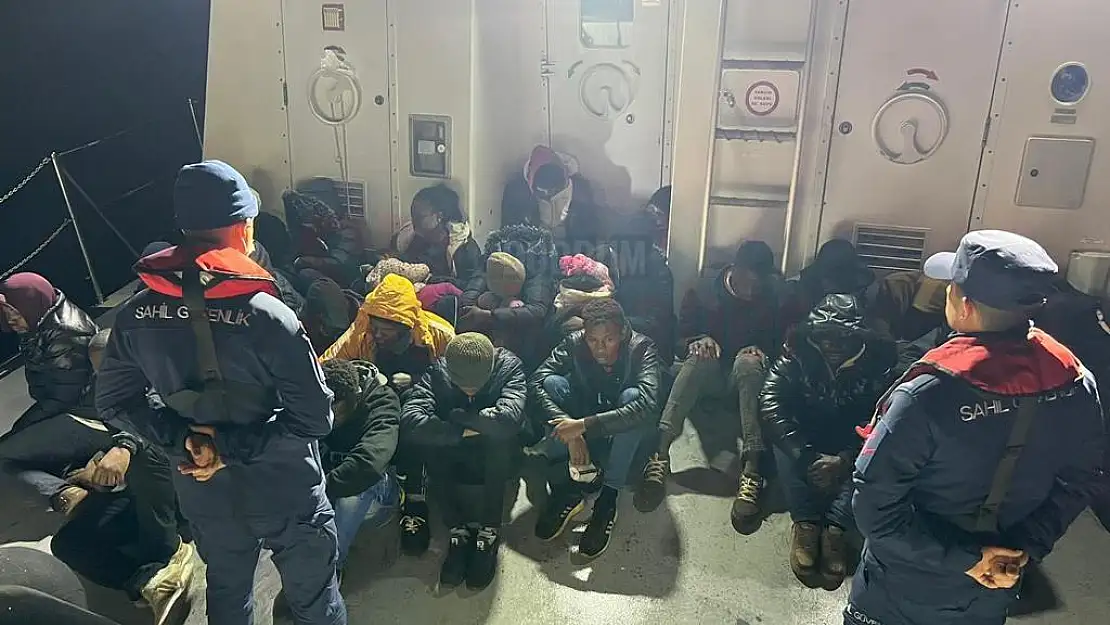 Bodrum'da 24 Düzensiz Göçmen Yakalandı