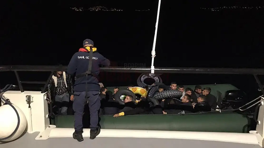 Bodrum'da 28 Düzensiz Göçmen Yakalandı