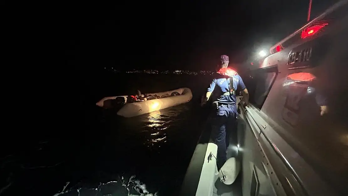 Bodrum'da 30'u Çocuk 65 Düzensiz Göçmen Yakalandı
