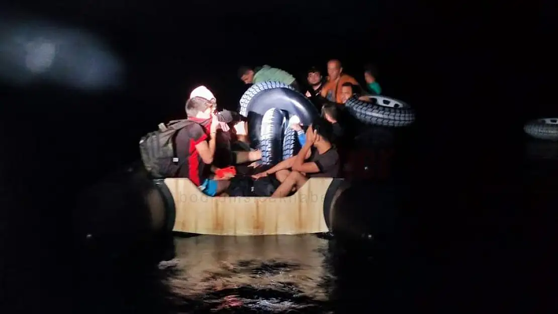 Bodrum'da 44 Düzensiz Göçmen Kurtarıldı