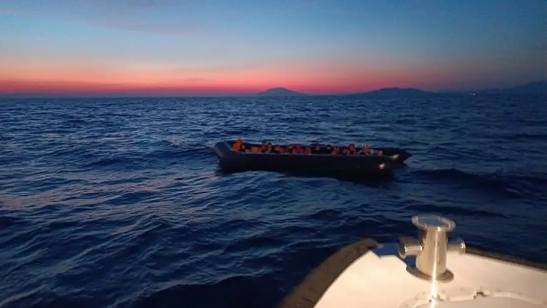Bodrum'da 49 Düzensiz Göçmen Kurtarıldı