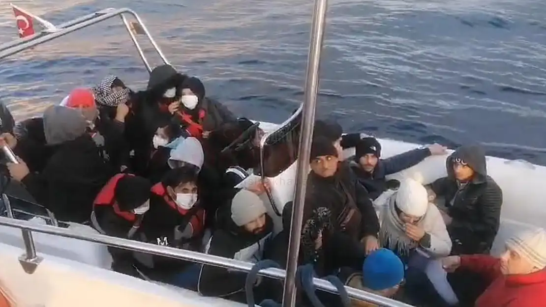 Bodrum'da 57 Düzensiz Göçmen Yakalandı