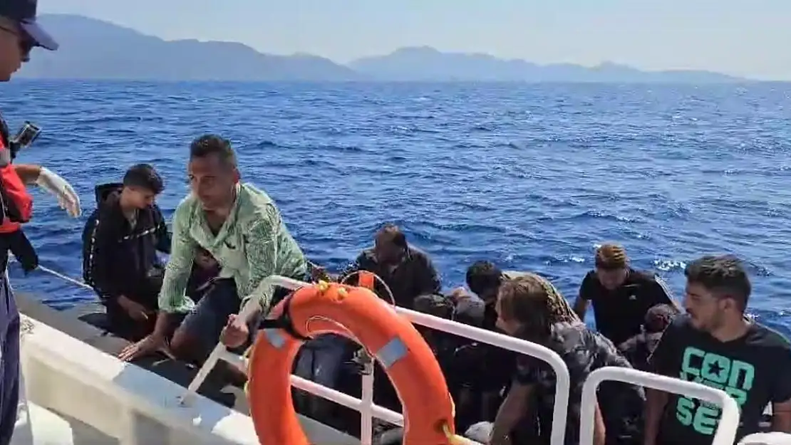 Bodrum'da 59 Düzensiz Göçmen Kurtarıldı, 25'i Yakalandı