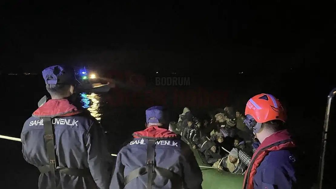 Bodrum'da 67 Düzensiz Göçmen Yakalandı