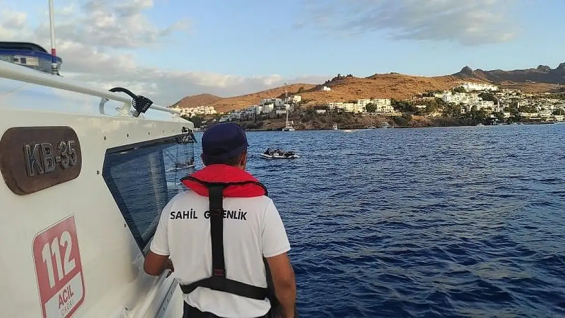 Bodrum'da 7 Düzensiz Göçmen Yakalandı: 1 Gözaltı