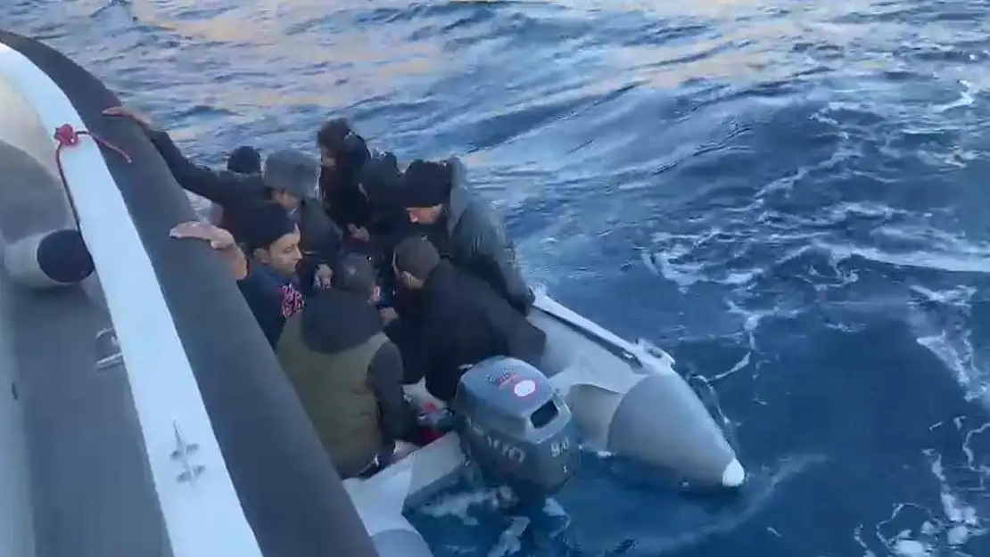 Bodrum'da 9 Düzensiz Göçmen Yakalandı