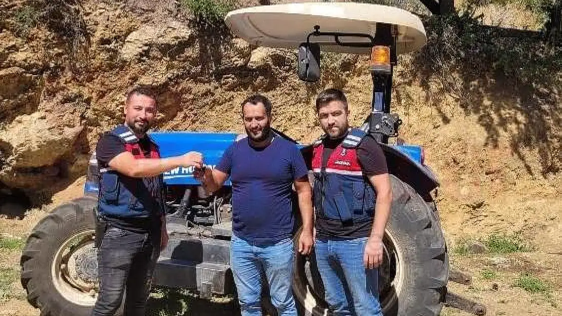 Bodrum'da Çalınan Traktör Denizli'de Bulundu
