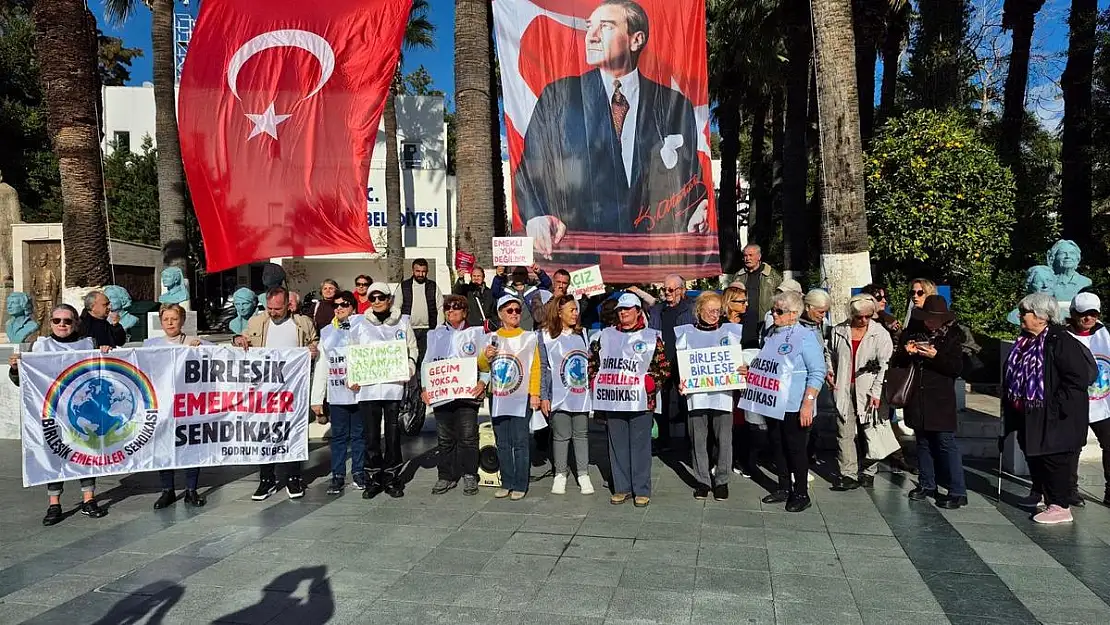 Bodrum'da Emekliler 'Geçinemiyoruz' Dedi