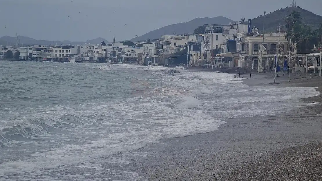 Bodrum'da Feribot Seferleri İptal Edildi