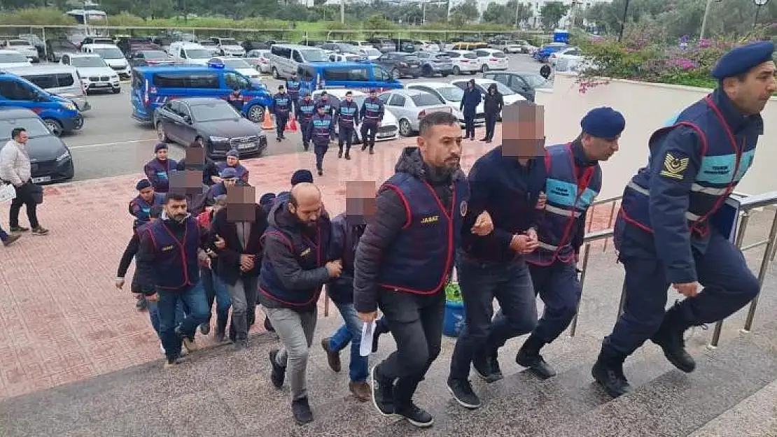 Bodrum'da Gasp Olayına Karışan  6 Kişi Tutuklandı