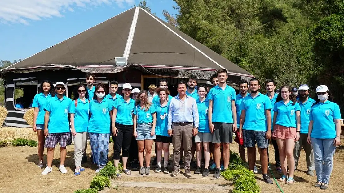 BODRUM'DA 'GENÇLİK TARIM KAMPI' BAŞLADI