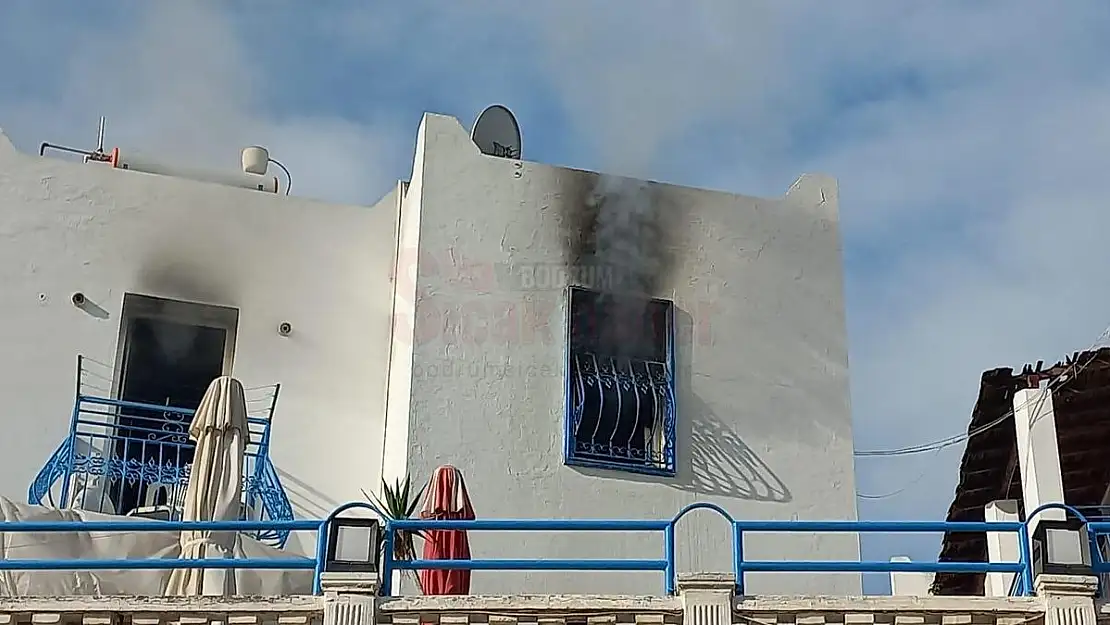 Bodrum'da Güne Alevlerle Uyandılar