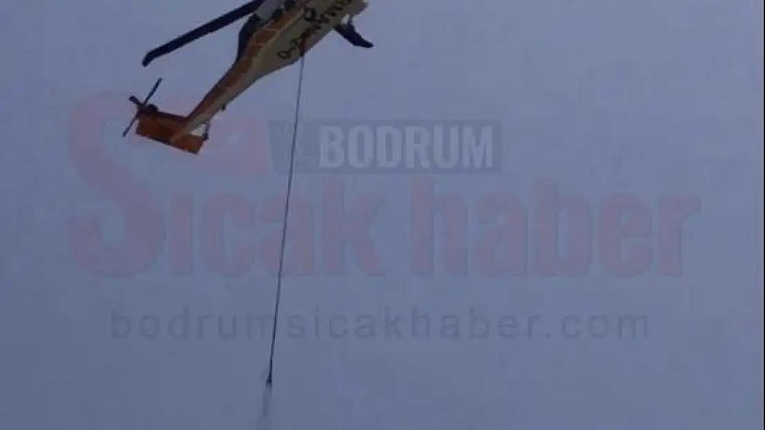 Bodrum'da İki Farklı Noktada Yangın Çıktı