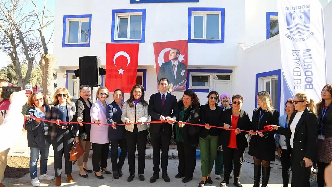 Bodrum'da İlk Kadın Yaşam Merkezi Açıldı