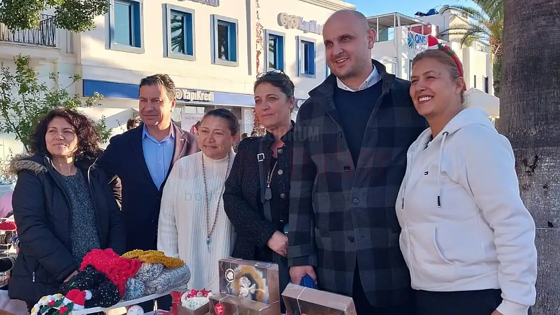 Bodrum'da Kadın Üreticilerden Yılbaşı Şenliği