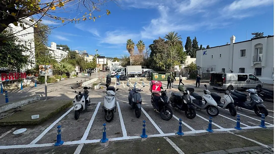 Bodrum'da Motoparklar Hizmete Giriyor