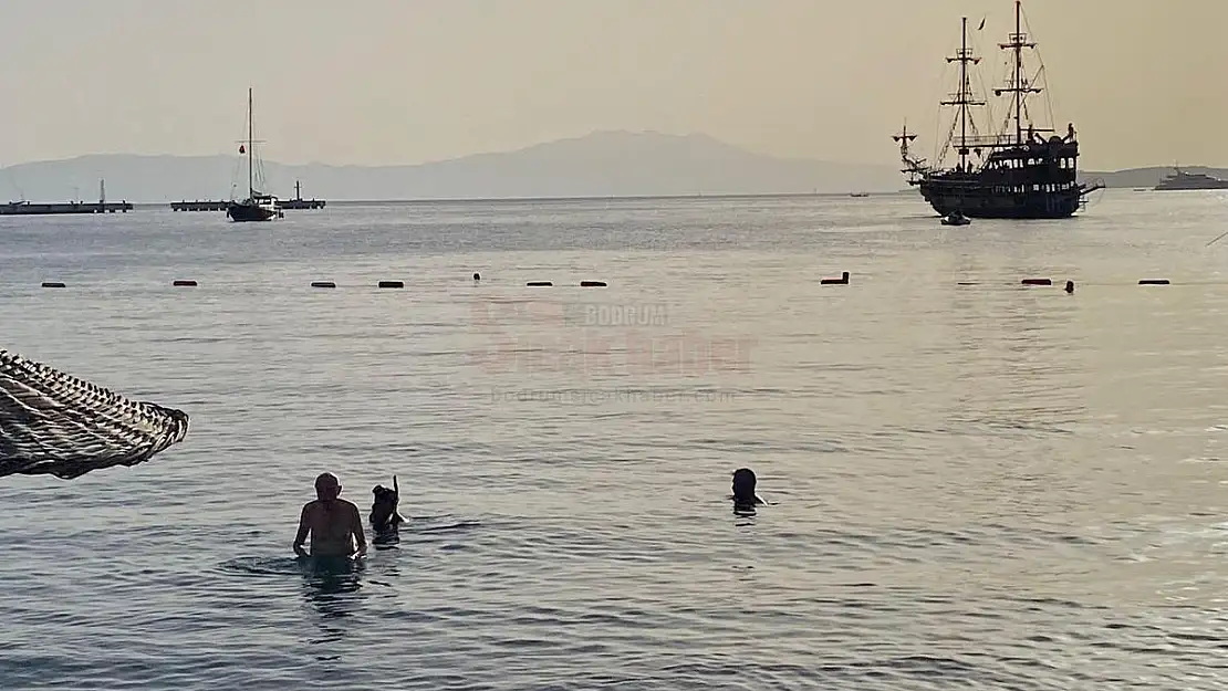 Bodrum'da Sarı Yaz Günlerinin Tadını Çıkartıyorlar