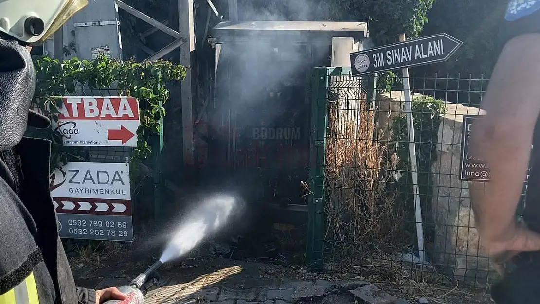 Bodrum'da Sırayla Trafolar Patlıyor