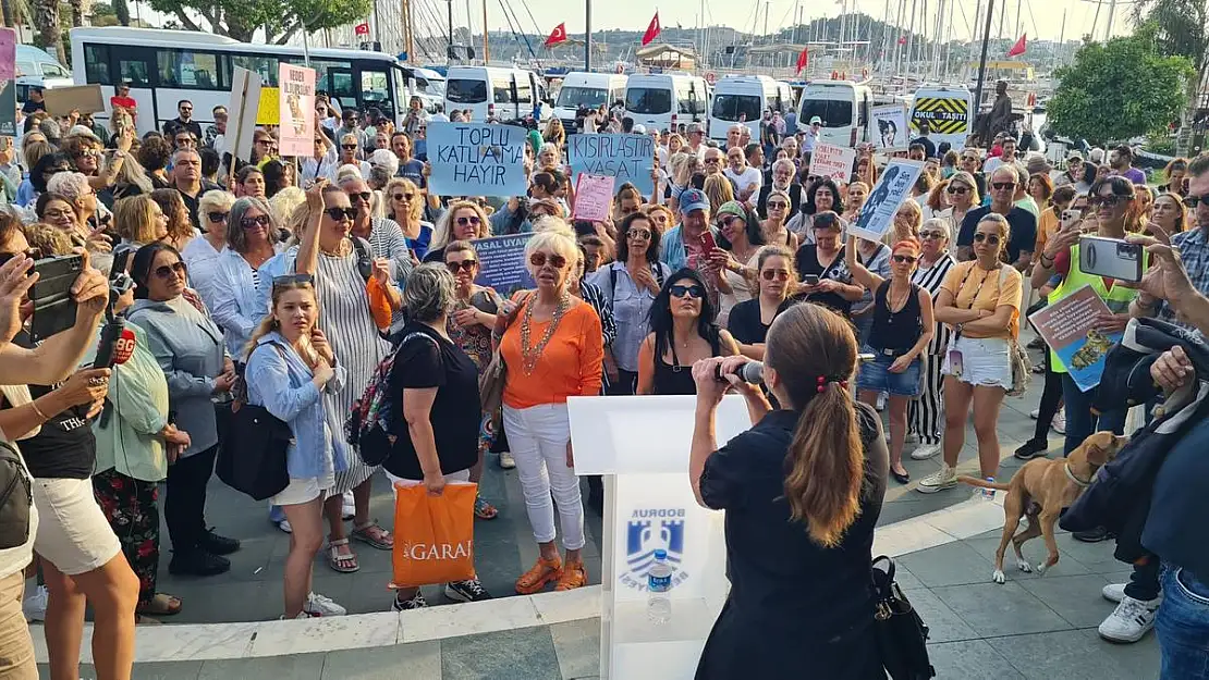Bodrum'da Sokak Canları İçin Eylem Yaptılar