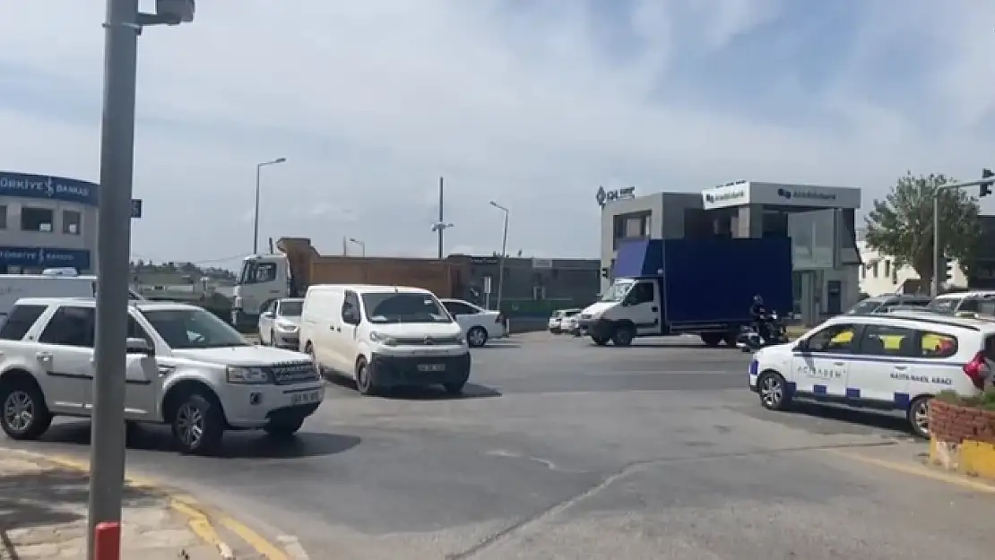 Bodrum'da Trafik Lambaları arıza yaptı