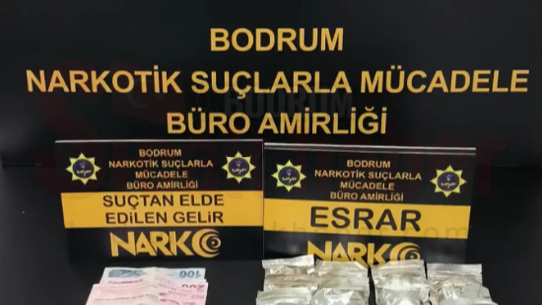 Bodrum'da Uyuşturucu Madde Satarken Suç Üstü Yakalandı