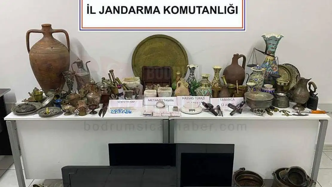 Bodrum'da Uyuşturucu Madde Ticareti Yapan 2 Şüpheli Gözaltına Alındı
