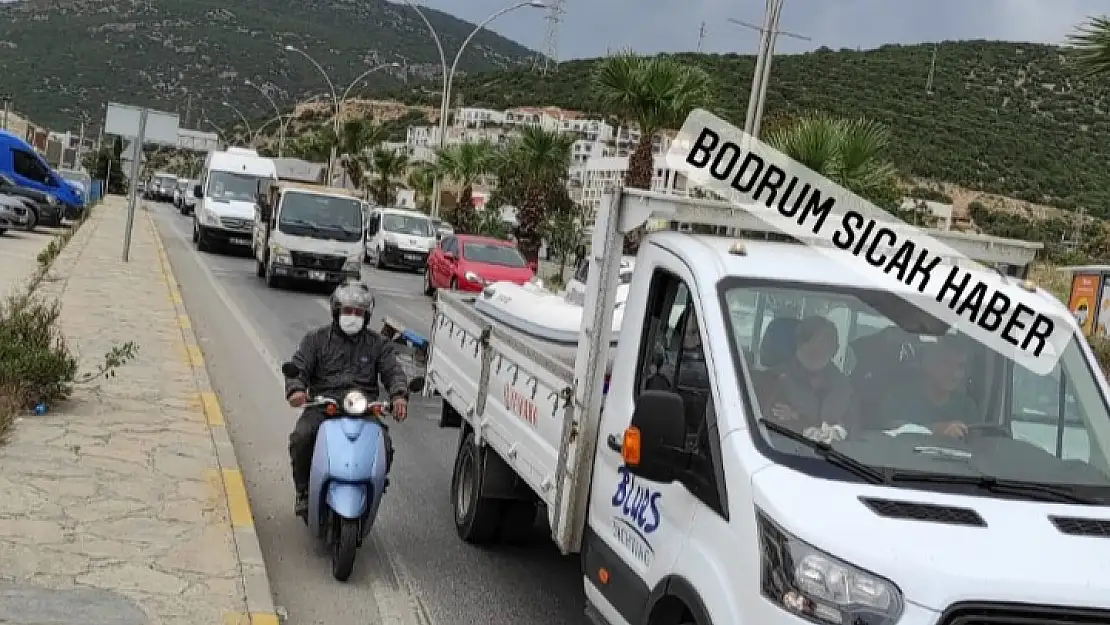 Bodrum'da yasak mı yok? ''Tam Kapanma'' öncesi Bodrum'a akın edildi