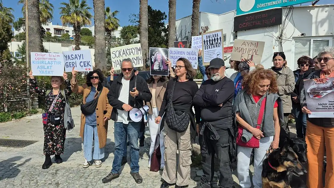 Bodrum'da 'Yasayı Geri Çek' Çağrısı