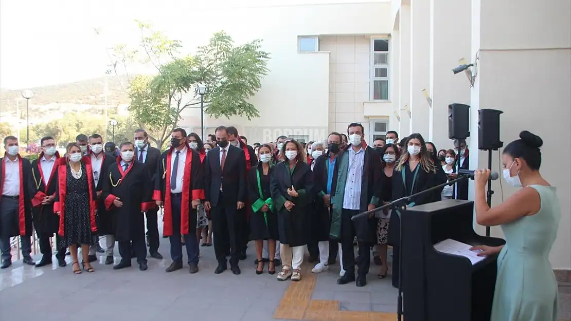 Bodrum'da yeni adli yıl açılışı dolayısıyla tören düzenlendi